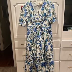 Hope & Ivy Floral Tea Dress size 12 NWT